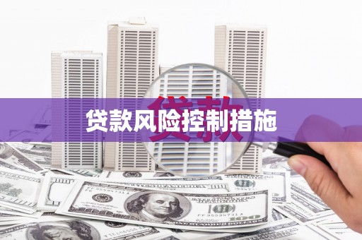 闵行贷款风险控制措施