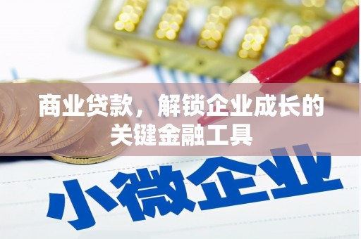 闵行商业贷款，解锁企业成长的关键金融工具