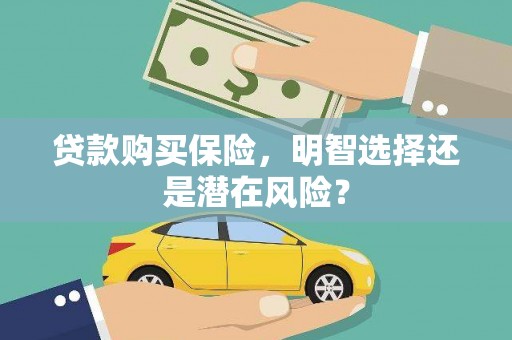 闵行贷款购买保险，明智选择还是潜在风险？