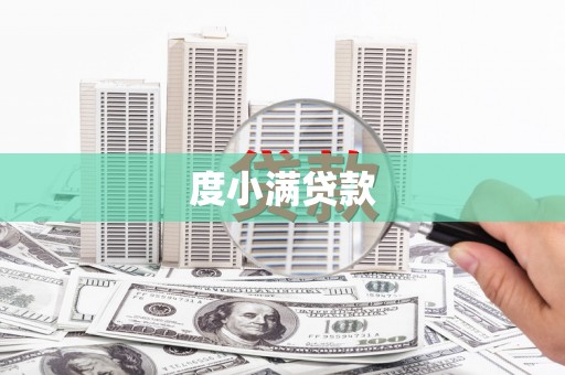 闵行度小满贷款