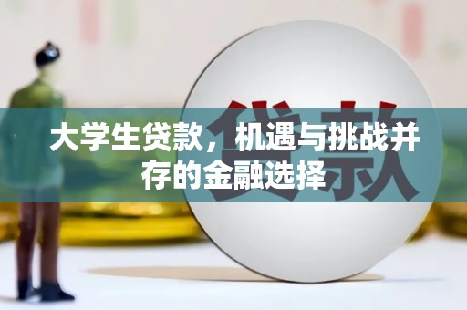 闵行大学生贷款，机遇与挑战并存的金融选择