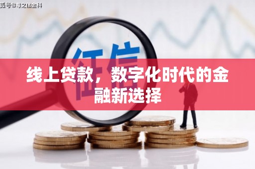 闵行线上贷款，数字化时代的金融新选择