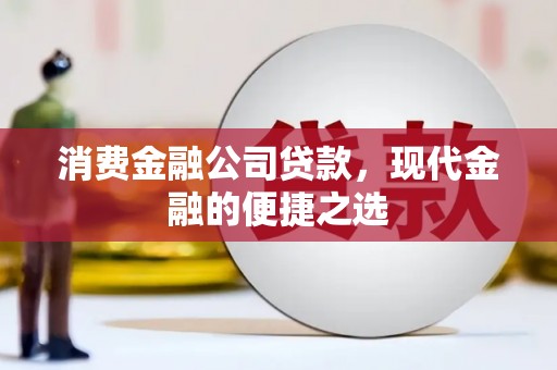 闵行消费金融公司贷款，现代金融的便捷之选