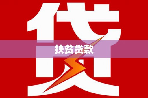 闵行扶贫贷款
