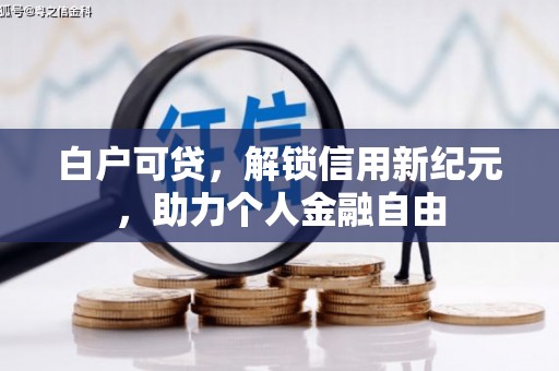 闵行白户可贷，解锁信用新纪元，助力个人金融自由