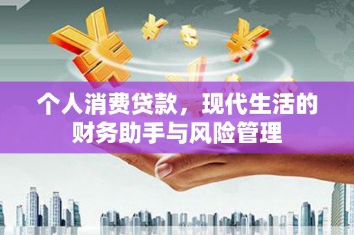 闵行个人消费贷款，现代生活的财务助手与风险管理