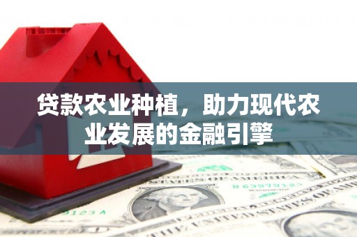 闵行贷款农业种植，助力现代农业发展的金融引擎