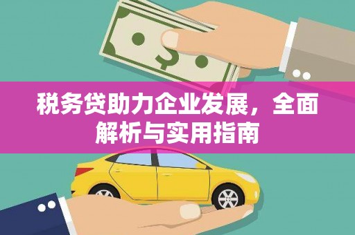 闵行税务贷助力企业发展，全面解析与实用指南