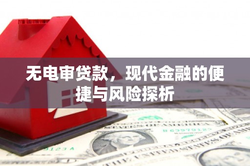 闵行无电审贷款，现代金融的便捷与风险探析