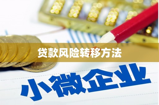 闵行贷款风险转移方法
