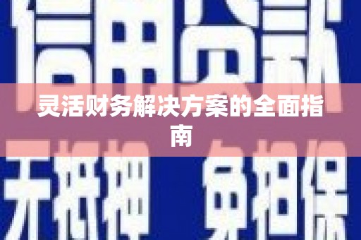 闵行灵活财务解决方案的全面指南