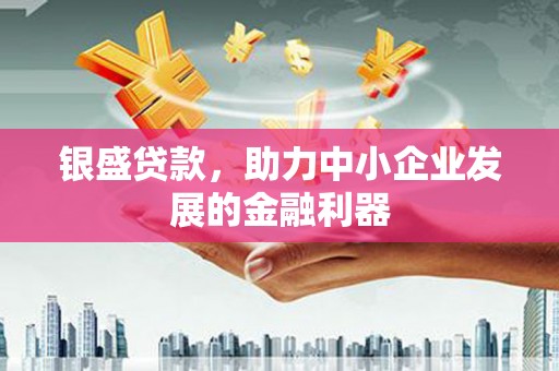 闵行银盛贷款，助力中小企业发展的金融利器