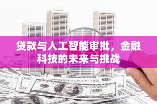 闵行贷款与人工智能审批，金融科技的未来与挑战