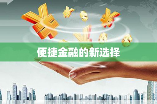 闵行便捷金融的新选择