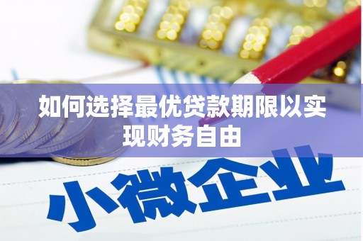 闵行如何选择最优贷款期限以实现财务自由