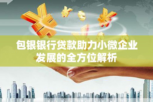 闵行包银银行贷款助力小微企业发展的全方位解析
