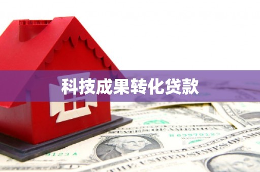 闵行科技成果转化贷款