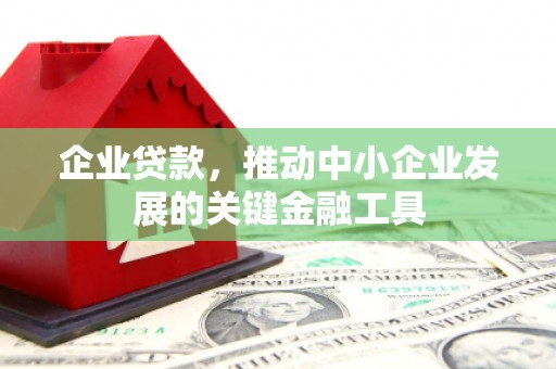 闵行企业贷款，推动中小企业发展的关键金融工具
