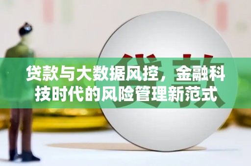 闵行贷款与大数据风控，金融科技时代的风险管理新范式