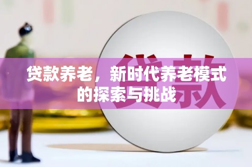 闵行贷款养老，新时代养老模式的探索与挑战