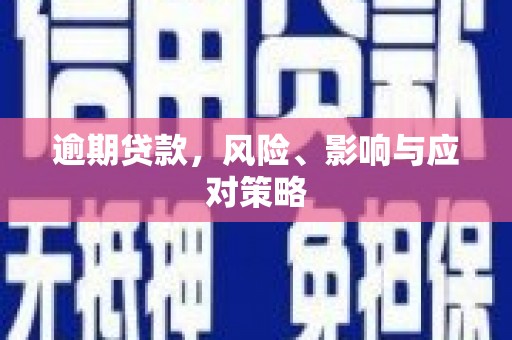 闵行逾期贷款，风险、影响与应对策略