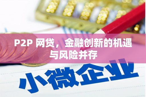 闵行P2P 网贷，金融创新的机遇与风险并存