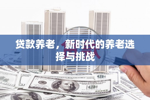 闵行贷款养老，新时代的养老选择与挑战