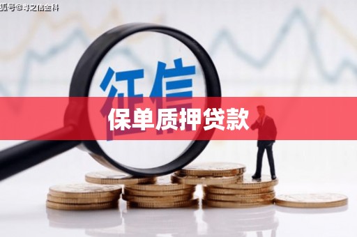 闵行保单质押贷款