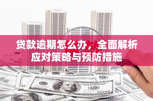 闵行贷款逾期怎么办，全面解析应对策略与预防措施