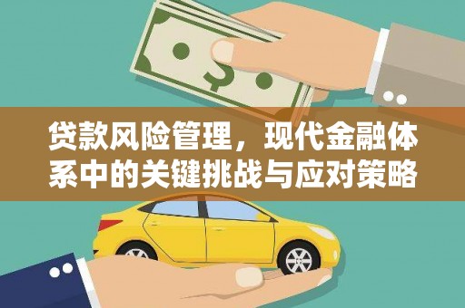 闵行贷款风险管理，现代金融体系中的关键挑战与应对策略