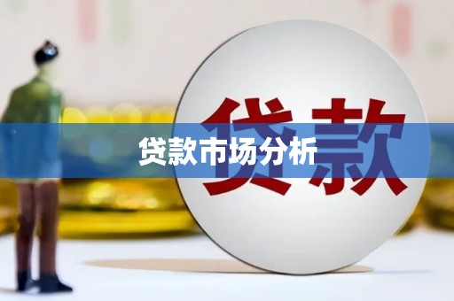 闵行贷款市场分析