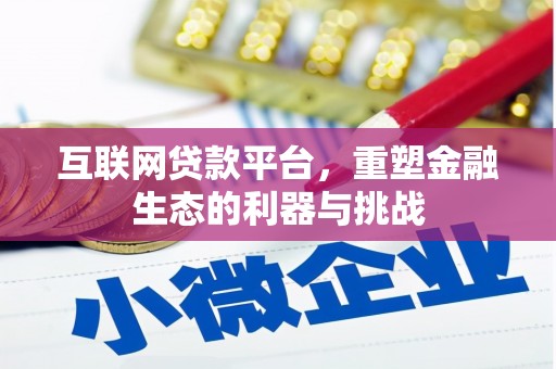 闵行互联网贷款平台，重塑金融生态的利器与挑战