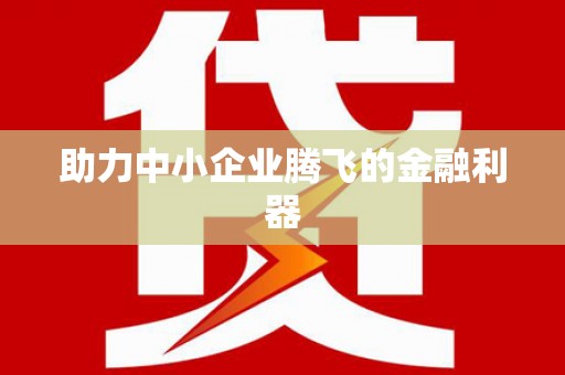 闵行助力中小企业腾飞的金融利器