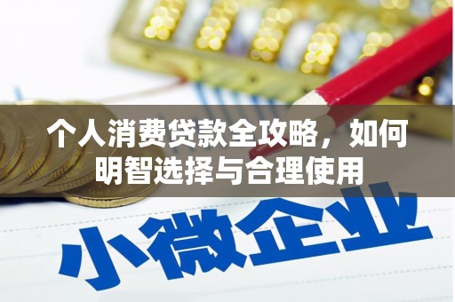 闵行个人消费贷款全攻略，如何明智选择与合理使用