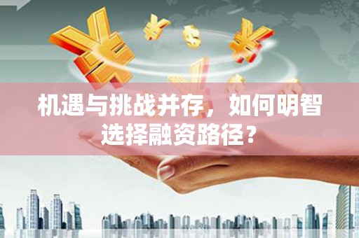 闵行机遇与挑战并存，如何明智选择融资路径？