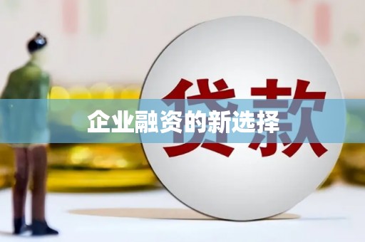 闵行企业融资的新选择